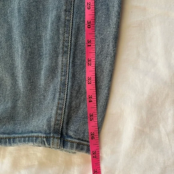BALLOON Women's Blue Jeans with Pink Stripe - Picture 10 of 14